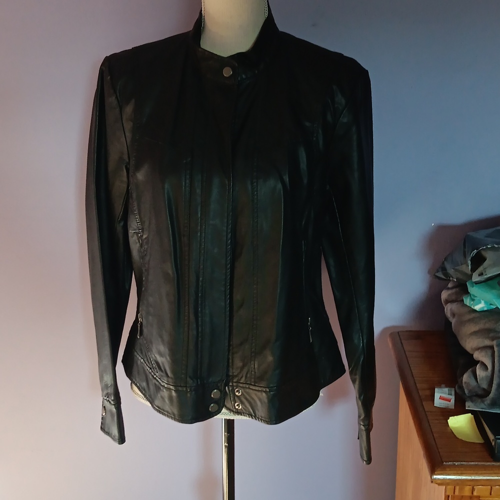 Leather jacket